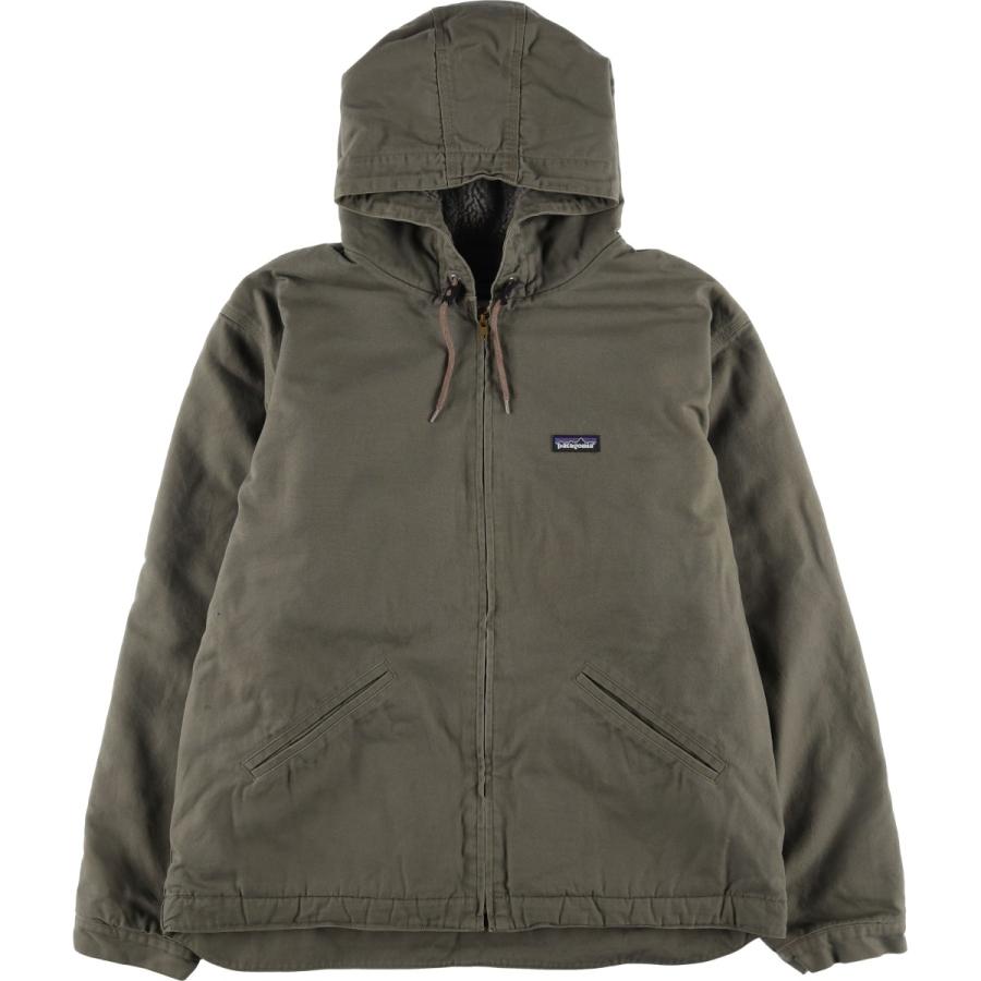 patagonia（パタゴニア） 古着 00年代 ラインドキャンバスフーディ 