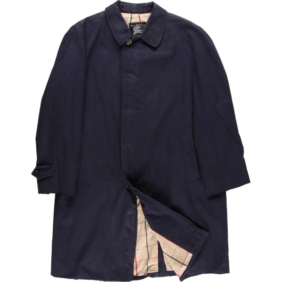 Burberry London ステンカラーコート バルマカンコート 比翼 BURBERRY（バーバリー） 古着 Burberry's ステンカラーコート バルマ