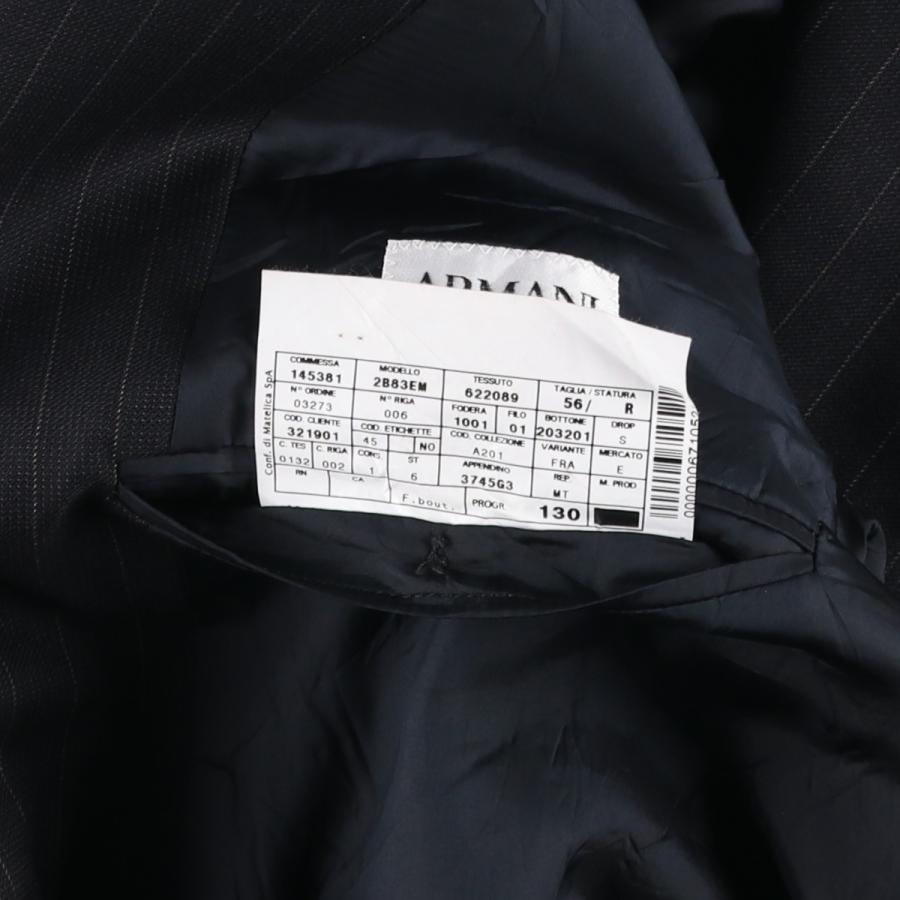 GIORGIO ARMANI 古着 ジョルジオアルマーニ COLLEZIONI ストライプ柄