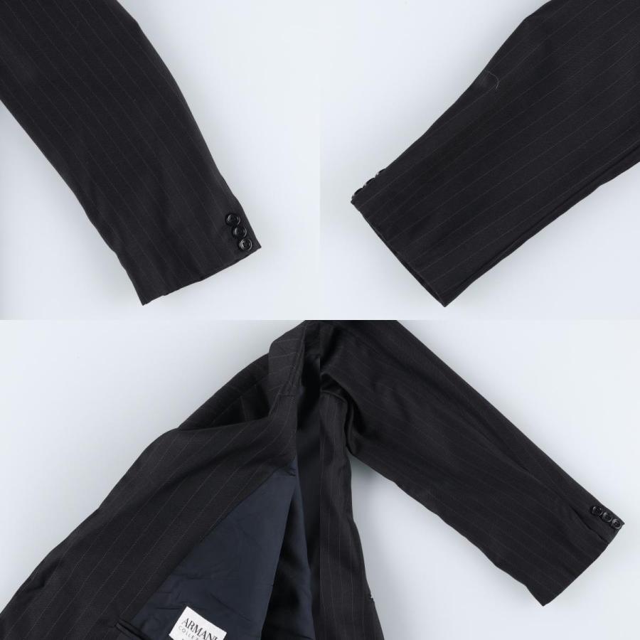 GIORGIO ARMANI 古着 ジョルジオアルマーニ COLLEZIONI ストライプ柄