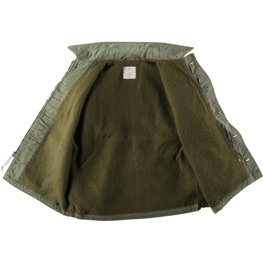 古着 80年代 米軍実品 A-2 デッキジャケット ミリタリー メンズXL相当