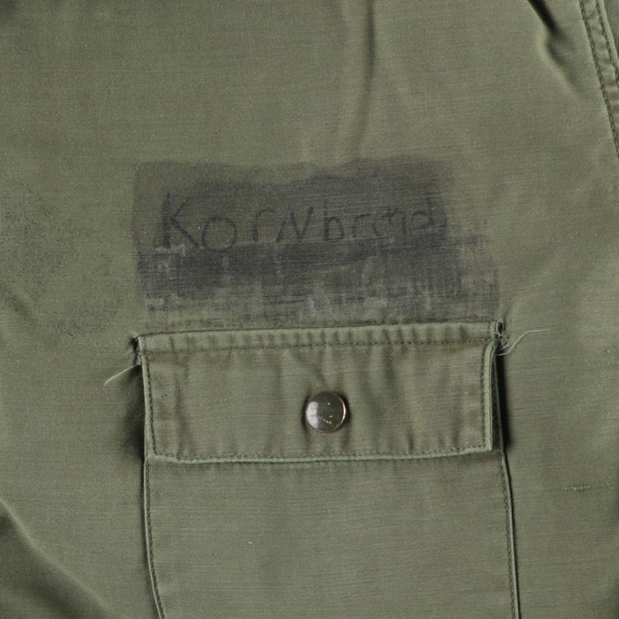 古着 80年代 米軍実品 A-2 デッキジャケット ミリタリー メンズXL相当