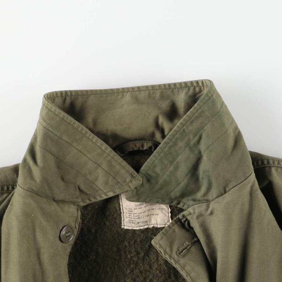 古着 80年代 米軍実品 A-2 ミリタリー デッキジャケット USA製 X-LARGE 