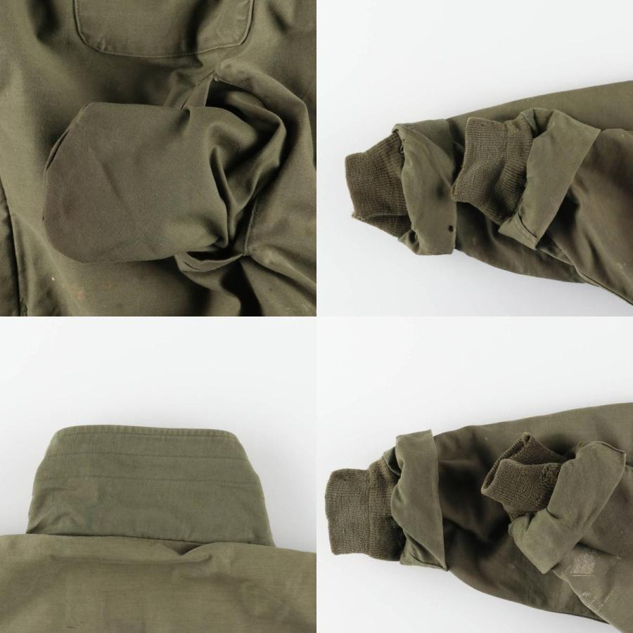 古着 80年代 米軍実品 A-2 ミリタリー デッキジャケット USA製 X-LARGE 