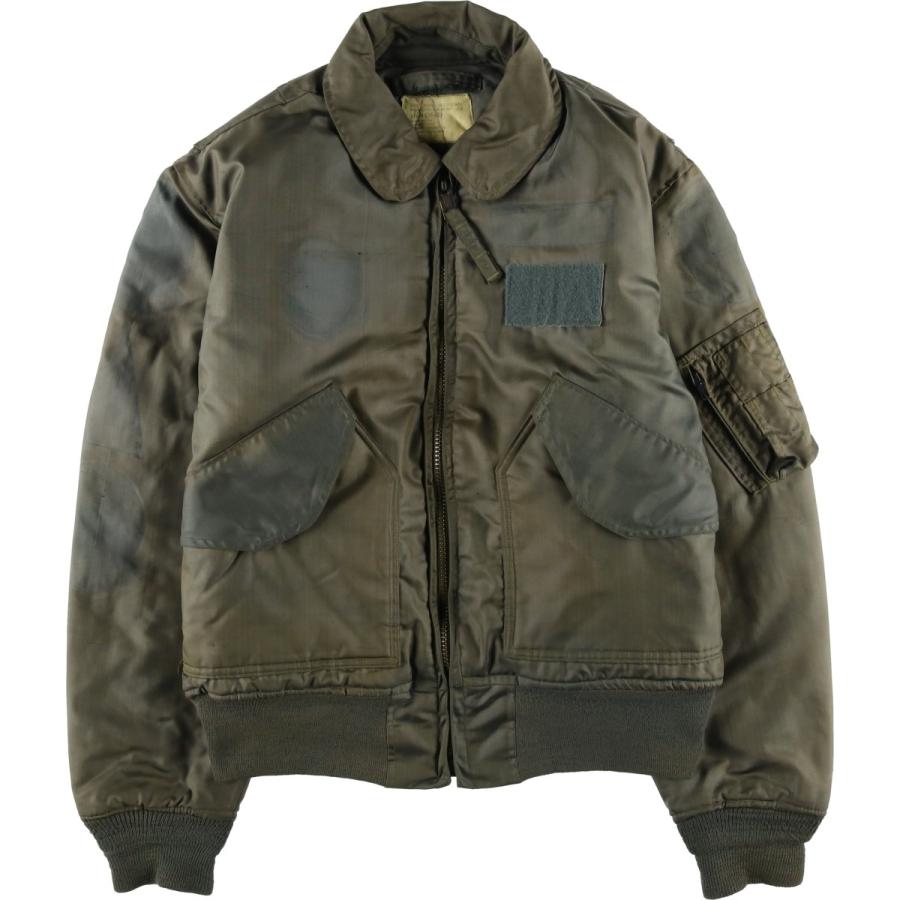 古着 70年代 米軍実品 CWU-45/P ミリタリー フライトジャケット USA製
