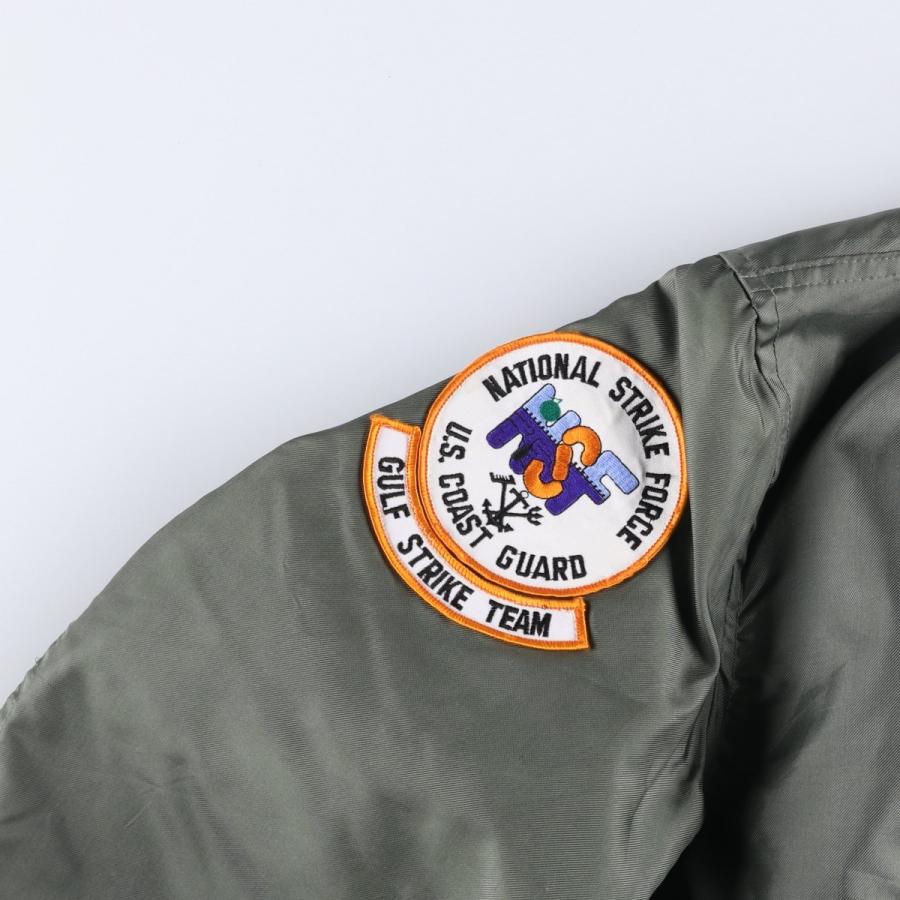 古着 米軍実品 90年代 ミリタリー フライトジャケット USA製 メンズL
