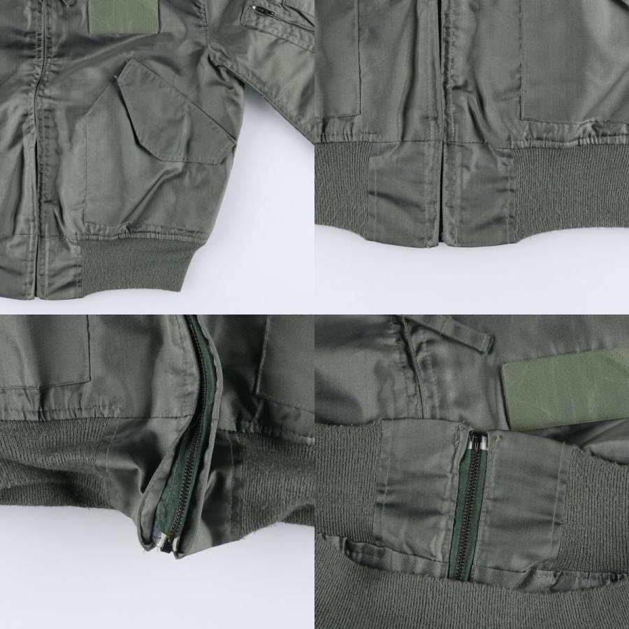 古着 米軍実品 90年代 ミリタリー フライトジャケット USA製 メンズL相当/evb034412 古着 米軍実品 90年代 ミリタリー フライトジャケット USA製 メンズL