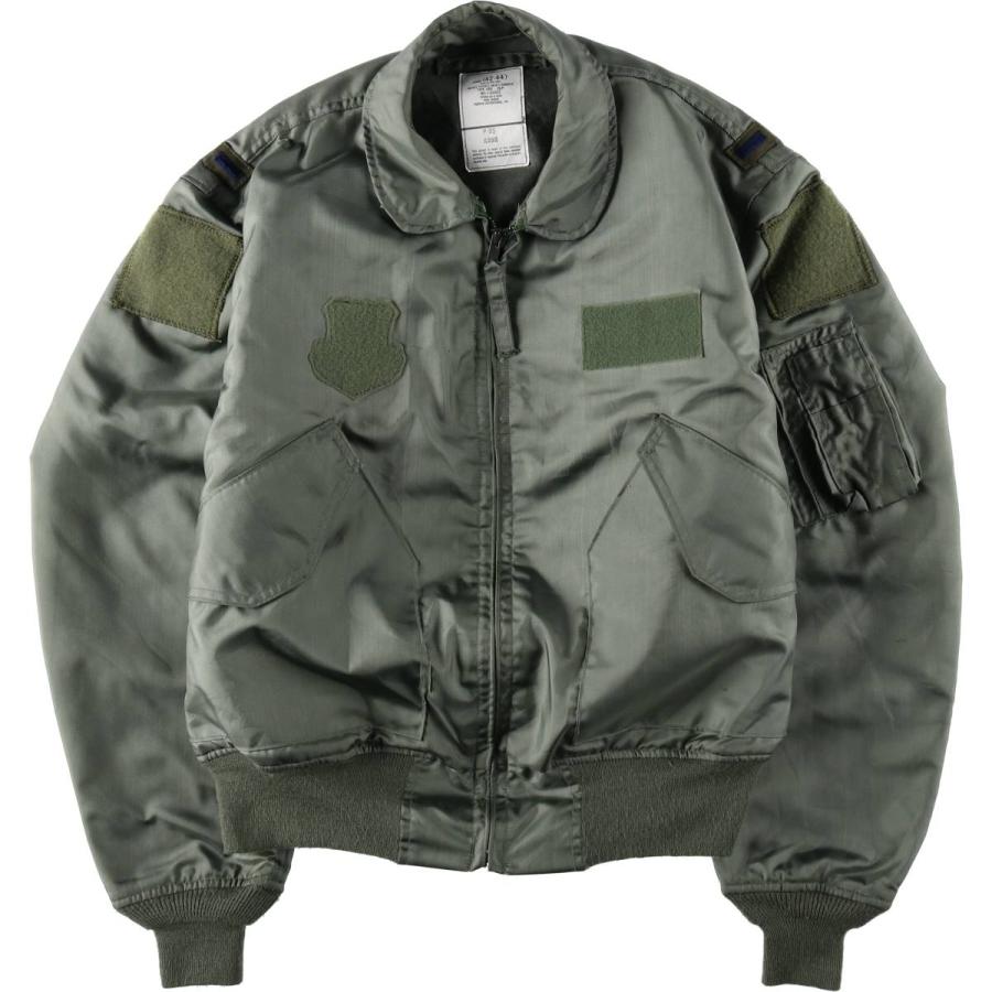 古着 米軍実品 00年代 ミリタリー フライトジャケット CWU-36/P USA製