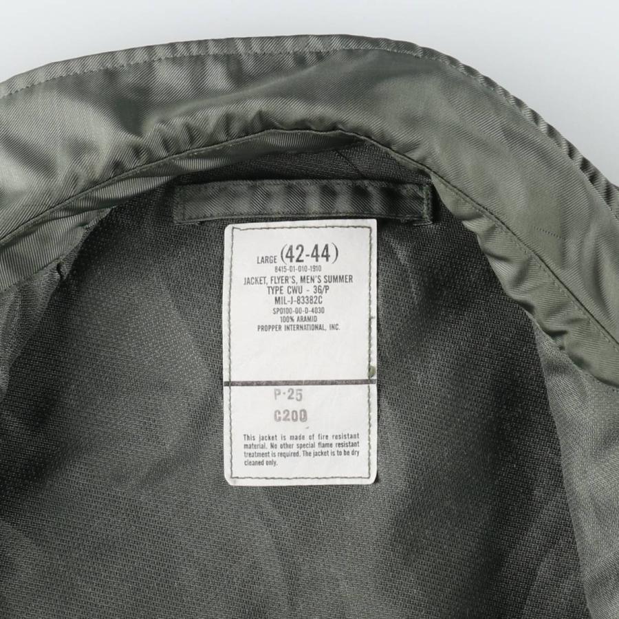 古着 米軍実品 00年代 ミリタリー フライトジャケット CWU-36/P USA製