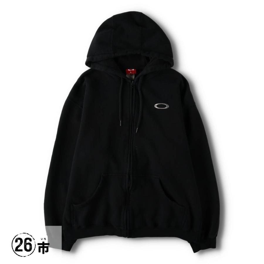 OAKLEY（オークリー） 古着 90~00年代 スウェットフルジップパーカー 