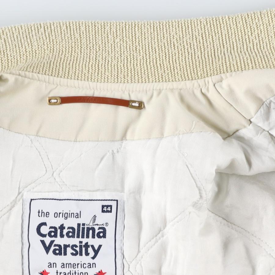古着 70~80年代 Catalina Varsity 中綿入り ダービージャケット カップ