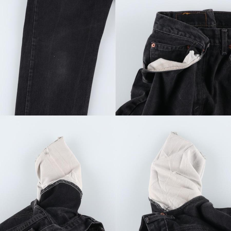 古着 00年代 リーバイス Levi's 505 REGULAR FIT STRAIGHT LEG ブラックデニム テーパードデニムパンツ カナダ製 メンズw34相当/evb034513 Levi's（リーバイス） 古着 00年代 Levi's 505 REGULAR FIT STRAIGHT
