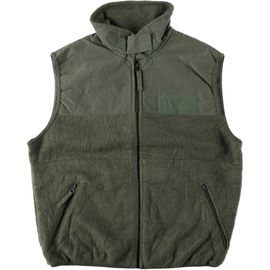 古着 ミリタリー フリースベスト USA製 LARGE-REGULAR メンズL相当/evb034536 古着 ミリタリー フリースベスト USA製 LARGE-REGULAR メンズL相当