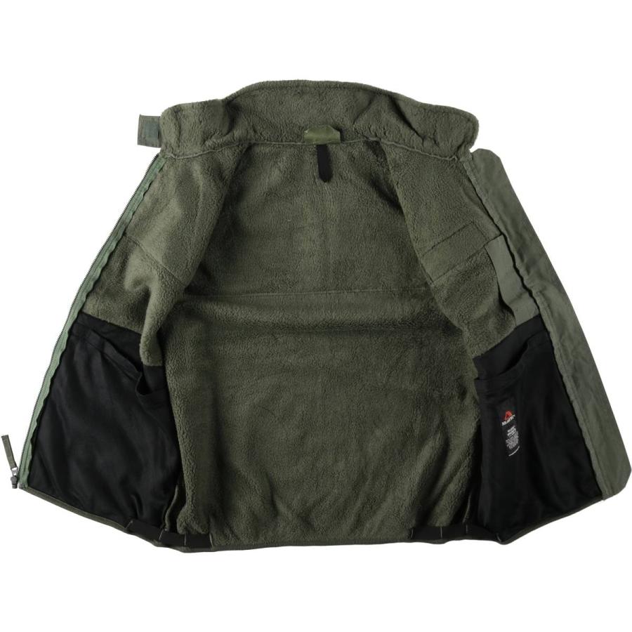 古着 ミリタリー フリースベスト USA製 LARGE-REGULAR メンズL相当