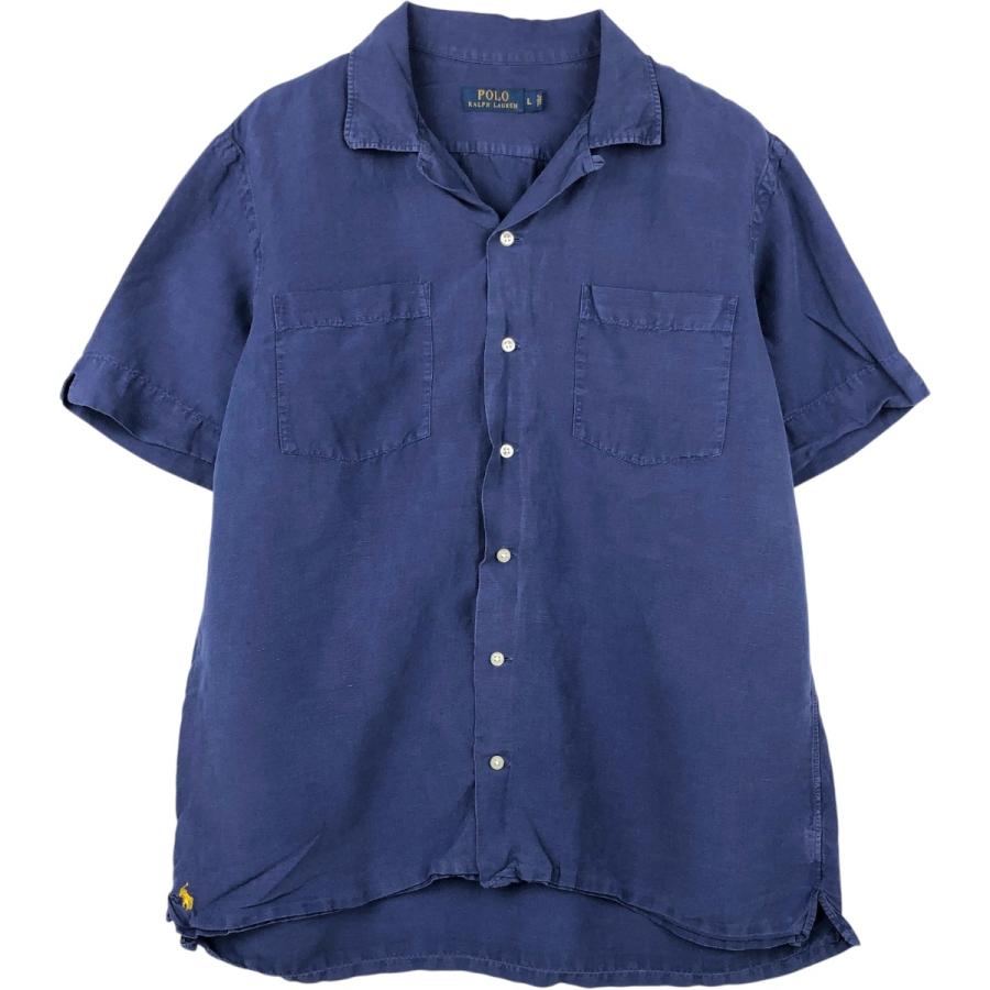 古着 ラルフローレン Ralph Lauren POLO RALPH LAUREN 半袖 オープン