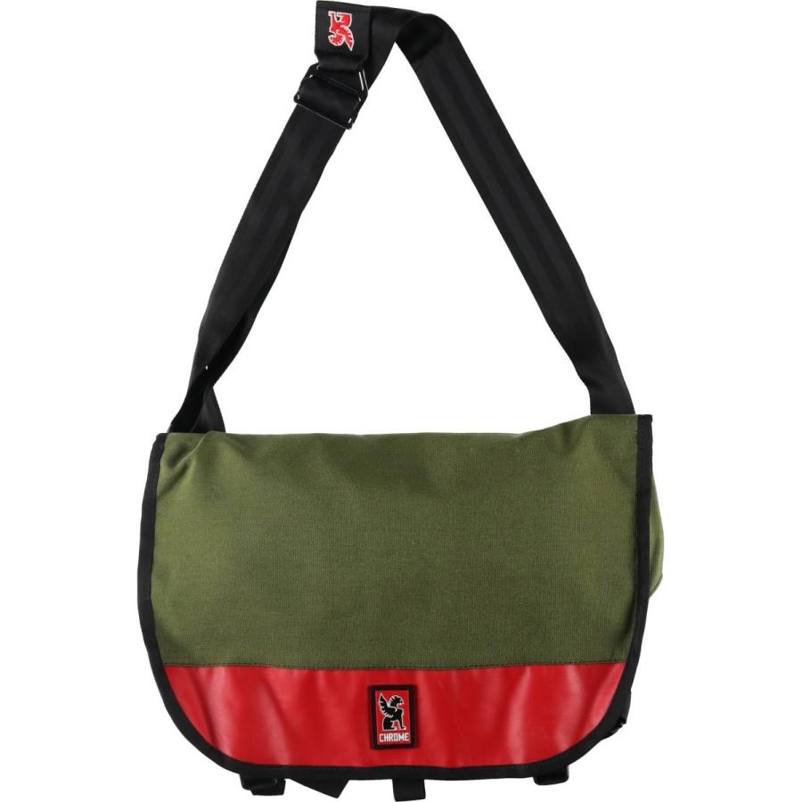 CHROME メッセンジャーバッグ ブラウン/レッド 古着 クローム CHROME メッセンジャーバッグ USA製 /gaa002864