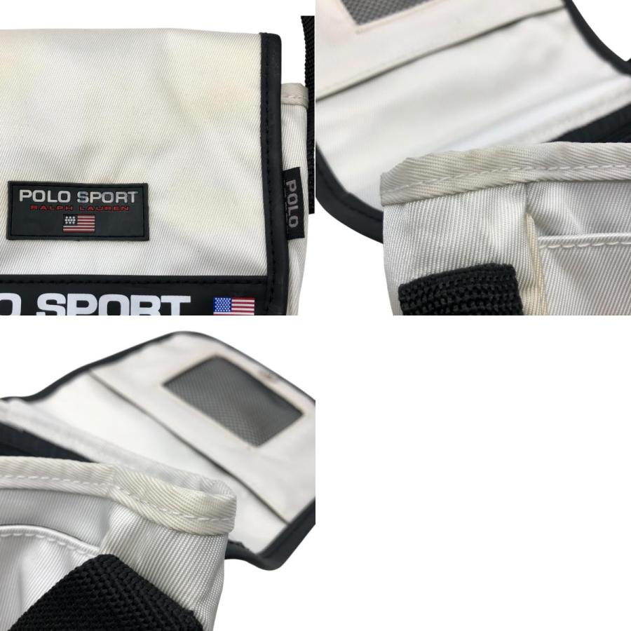 90s polo sport ラルフローレン ショルダーバッグ ボディバッグ POLO RALPH LAUREN - 激レア！90s POLO SPORT ポロスポーツ ナイロン