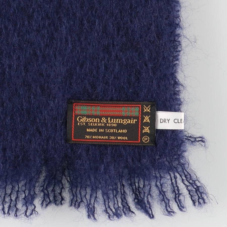 Gibson & Lumgairモヘアマフラースコットランド製 古着 GIBSON AND LUMGAIR モヘアマフラー スコットランド製 /gaa005742