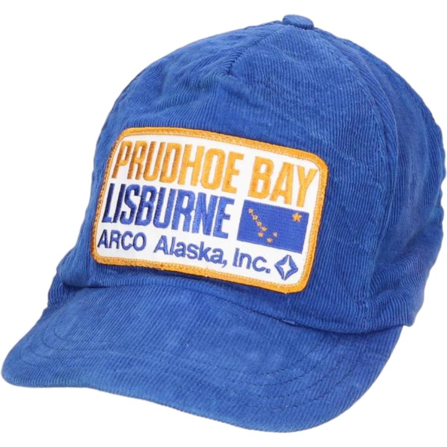 古着 90年代 アドバタイジング コーデュロイキャップ トラッカー