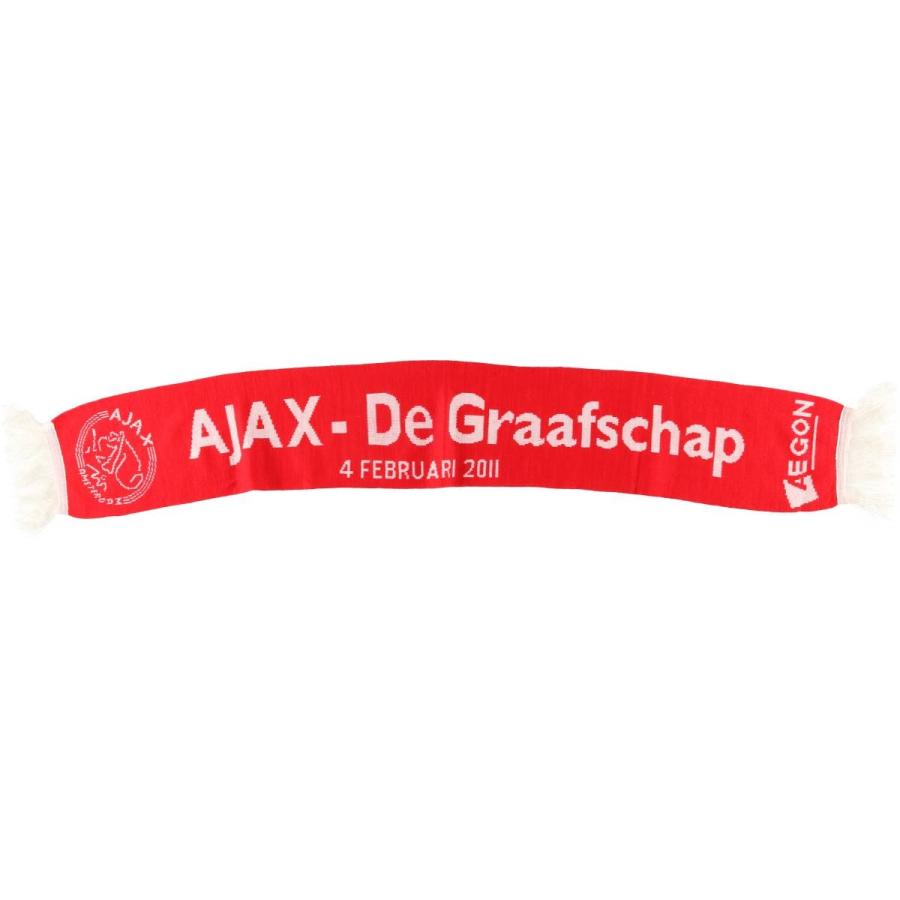 古着 EREDIVISIE エールディビジ AJAX AMSTERDAM アヤックス アムステルダム サッカー アクリルマフラー ヨーロッパ製/gaa005908 古着 EREDIVISIE エールディビジ AJAX AMSTERDAM アヤックス