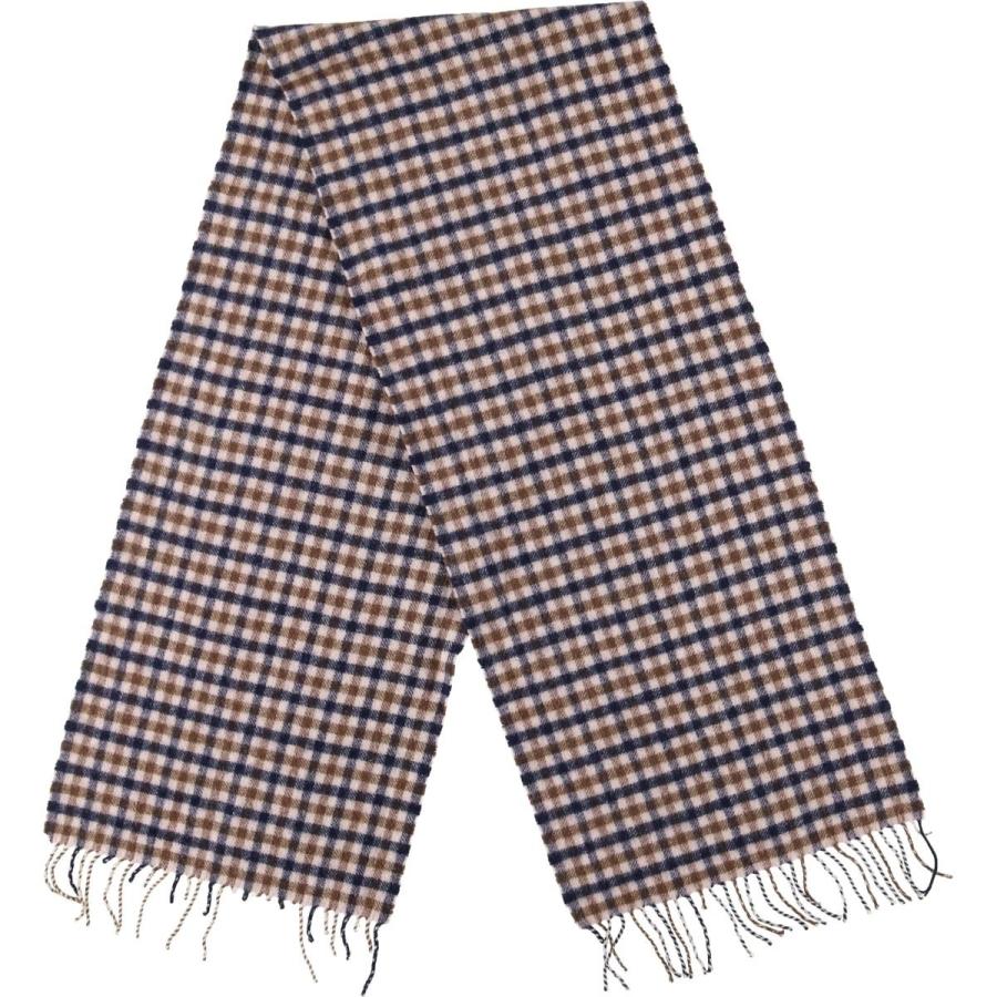 Aquascutum（アクアスキュータム） 古着 チェック柄 ウールマフラー