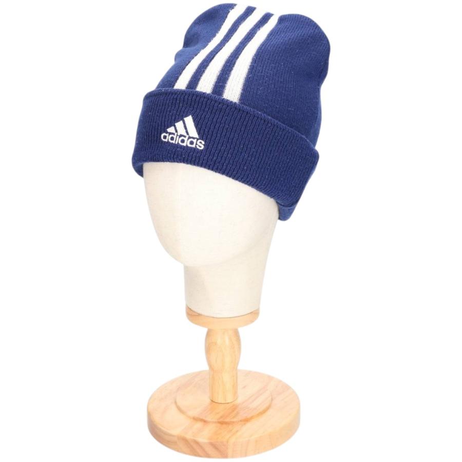 adidas（アディダス） 古着 00年代 ニット帽 ビーニー フリーサイズ