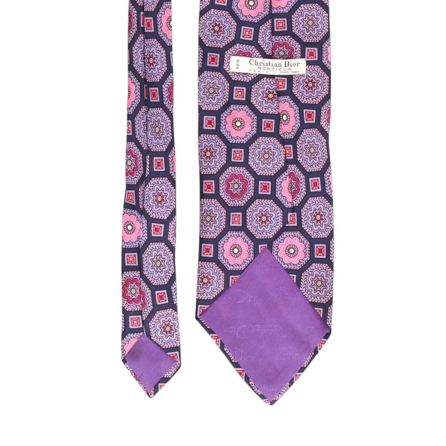 Christian Dior（クリスチャン・ディオール） 古着 総柄 花柄 ネクタイ