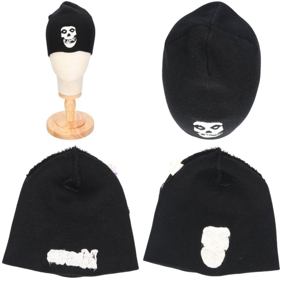 古着 MISFITS ミスフィッツ ドクロ柄 スカル柄 ニット帽 ビーニー USA