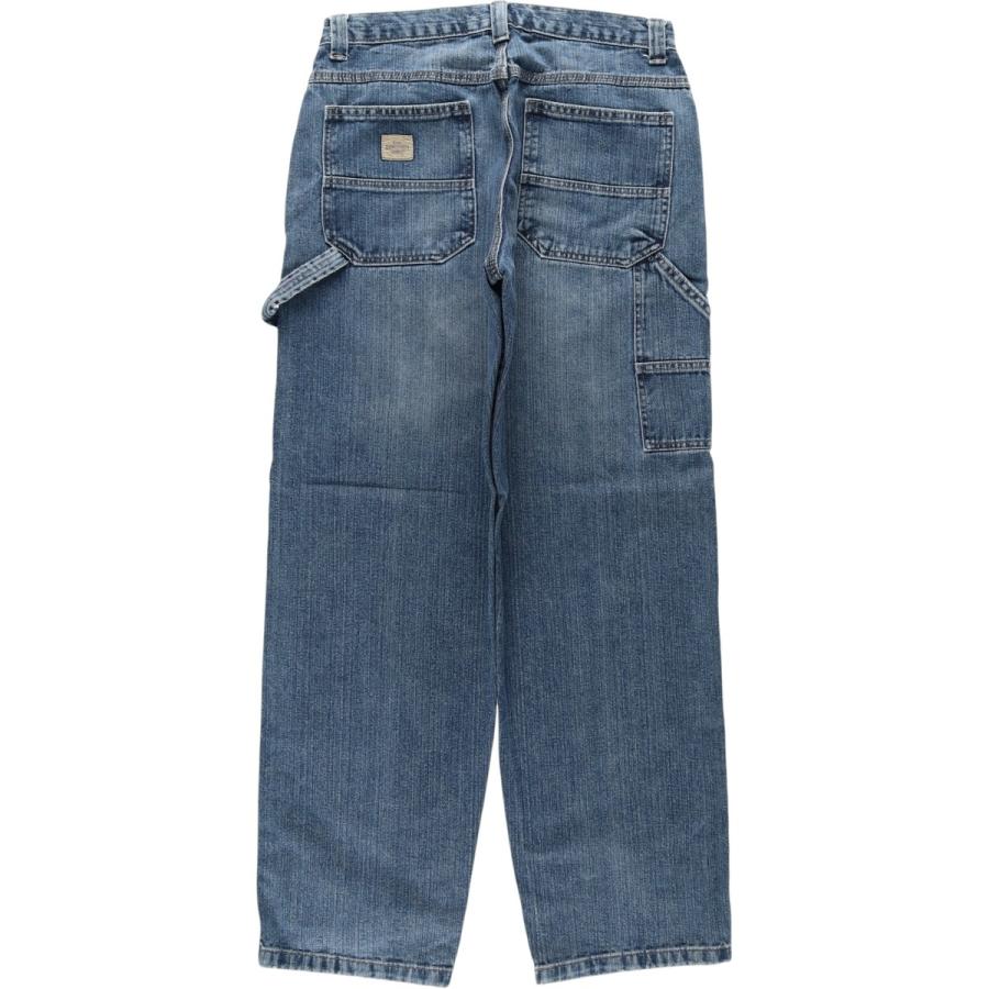 リーヒマエンラシ　アウリンコ　ブルーグレー4/1サイズ　ヴィンテージ リアン（CHAUMET） 古着 リー Lee DUNGAREES デニムペインターパンツ
