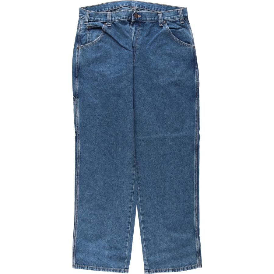 「希少」Dickies ディッキーズ　ペインターパンツ　w34 l32 Dickies（ディッキーズ） 古着 デニムペインターパンツ メンズw34相当
