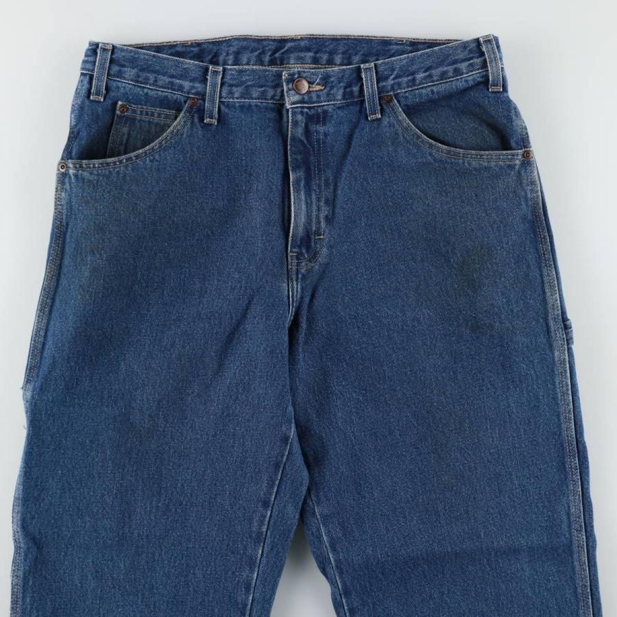 古着 ディッキーズ Dickies デニムペインターパンツ メンズw34相当/rab181063 Dickies（ディッキーズ） 古着 デニムペインターパンツ メンズw34相当