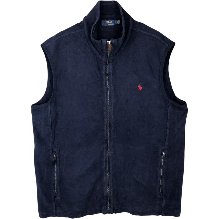 Polo Ralph Lauren ベスト 古着 ラルフローレン Ralph Lauren POLO RALPH LAUREN 前開き コットン