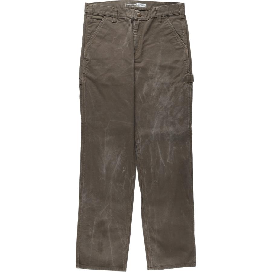 た*し様 カーハート リラックスフィット ダックペインターワークパンツ W34 Carhartt（カーハート） 古着 Carhartt RELAXED FIT ダックペインター