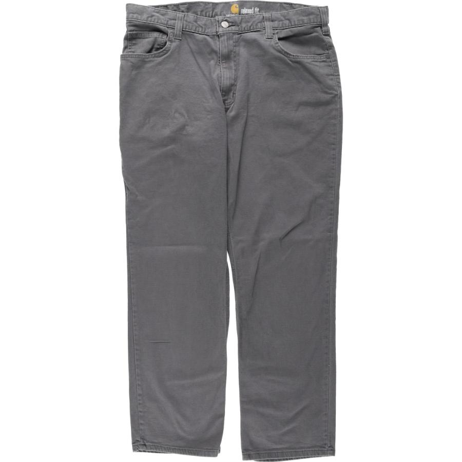 Carharttカーハート グレー ワークパンツ W36 RELAXED FIT carhartt