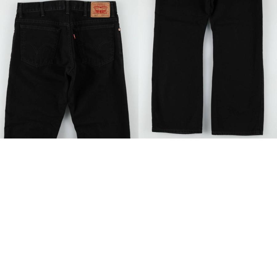 Levi's（リーバイス） 古着 Levi's 517 BOOT CUT ブラックデニム