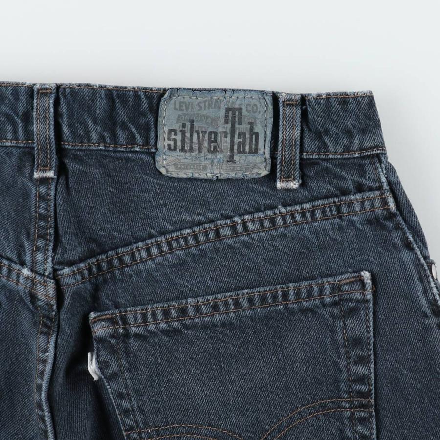 Levi's（リーバイス） 古着 90年代 シルバータブ ルーズ ブラック