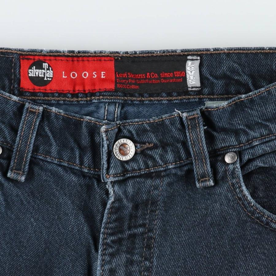 Levi's（リーバイス） 古着 90年代 シルバータブ ルーズ ブラック
