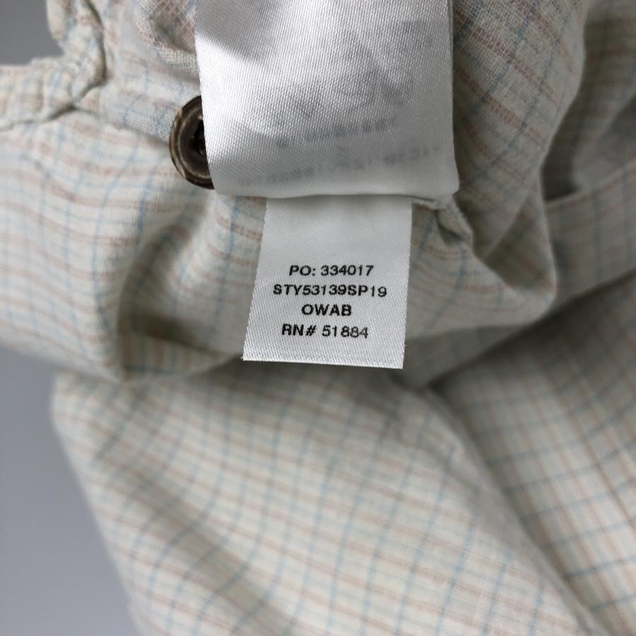 patagonia（パタゴニア） 古着 チェック柄 半袖 オーガニックコットン