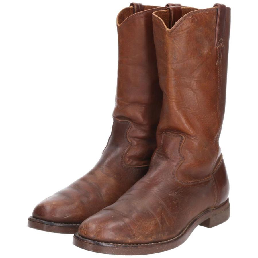激安の ジャスティン Justin ローパーブーツ メンズ26 0cm ヴィンテージ Saa 超人気 Lewisfamilyinsurance Com
