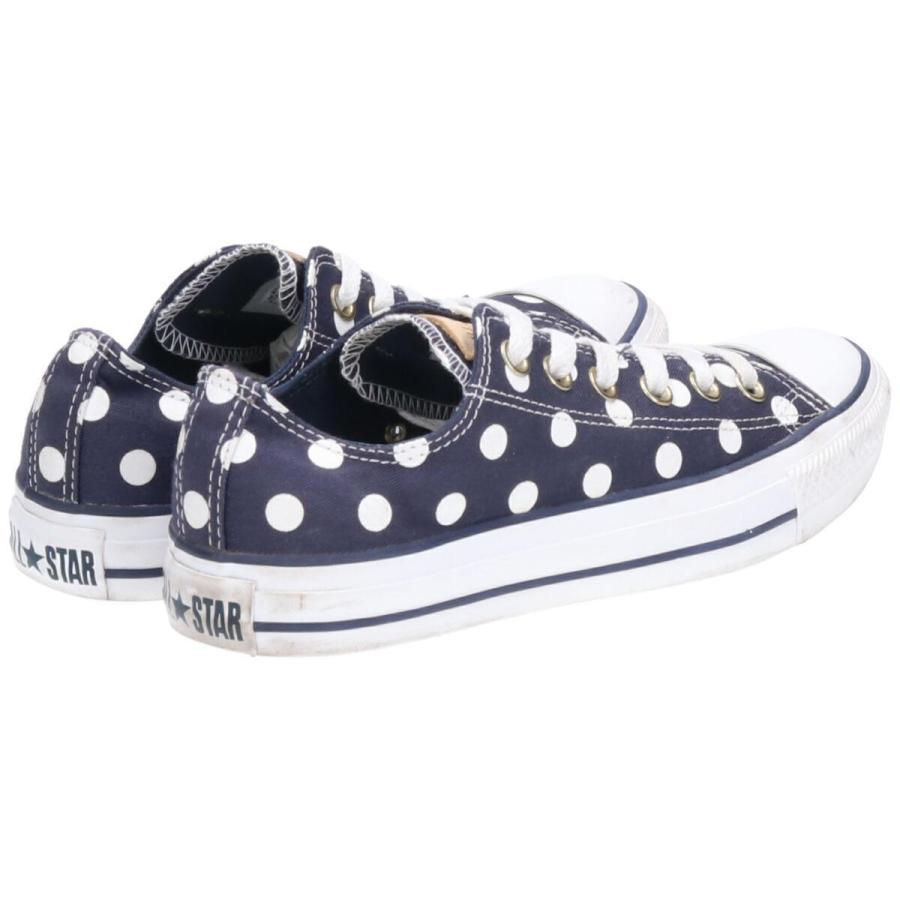 コンバース Converse All Star Ox ドット柄 オールスター スニーカー Us7 5 レディース24 5cm Saa Saa 古着屋jam 通販 Yahoo ショッピング