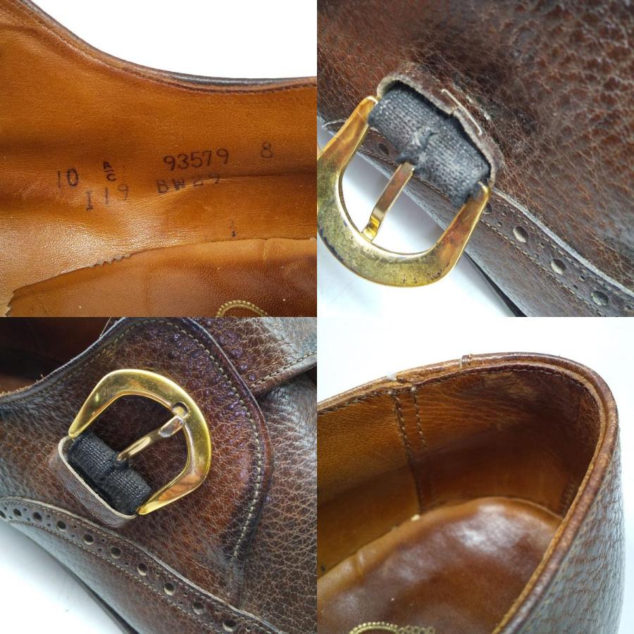 古着 ~50年代 THE EDWIN CLAPP ウィングチップ モンクストラップ