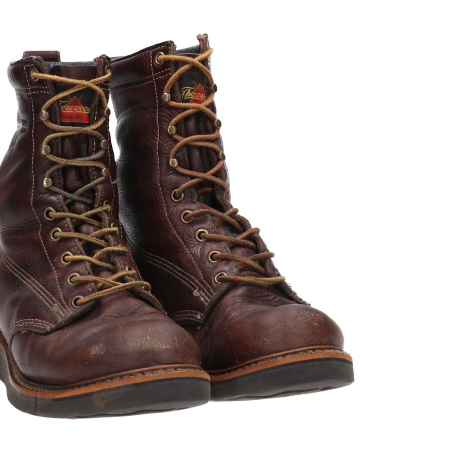 古着 ソログッド THOROGOOD ワークブーツ USA製 7D メンズ25.0cm 