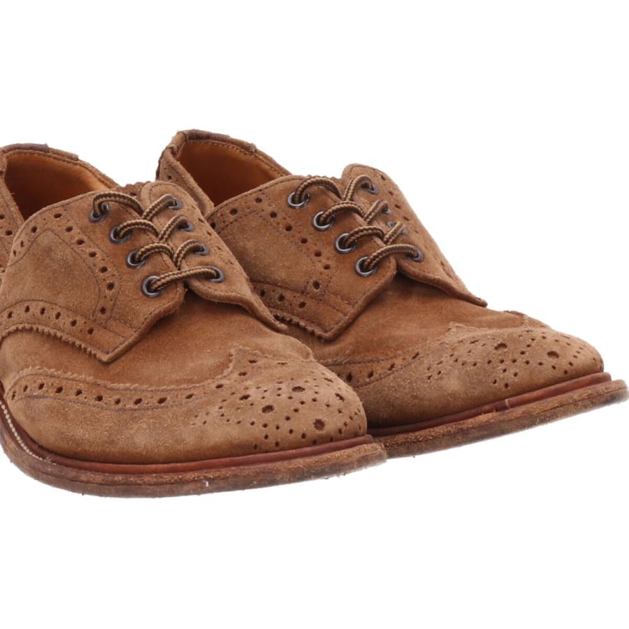 古着 トリッカーズ Tricker's ウイングチップシューズ 英国製 UK7.5 メンズ26.0cm /saa009819 【SS2403】｜jamtrading1｜05