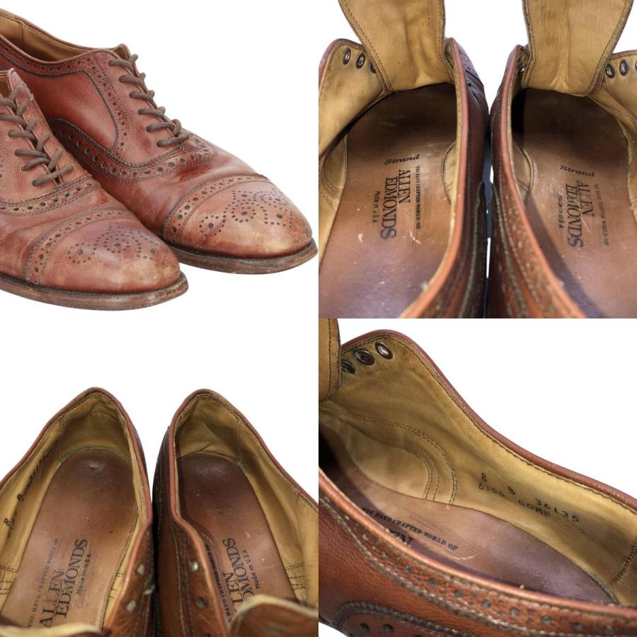 古着 アレンエドモンズ ALLEN EDMONDS Strand セミブローグ ストレート
