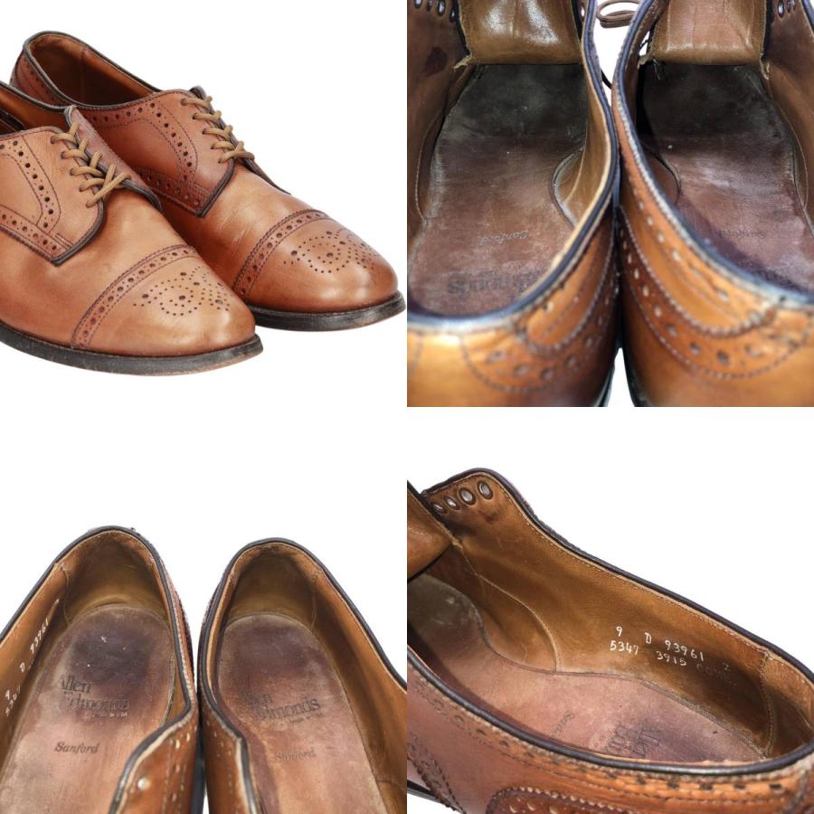 古着 アレンエドモンズ ALLEN EDMONDS Sanford セミブローグ