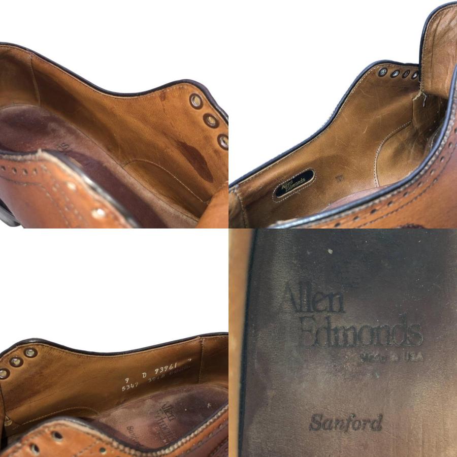 古着 アレンエドモンズ ALLEN EDMONDS Sanford セミブローグ