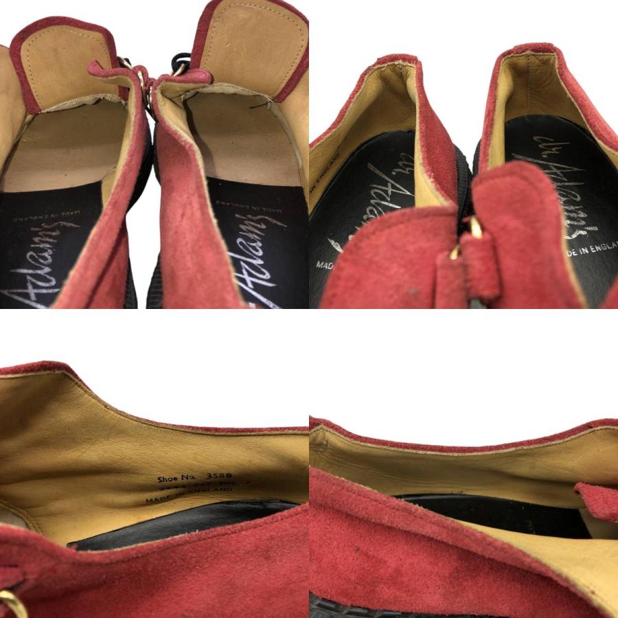 古着 dr. Adams 厚底 Uチップシューズ 英国製 7 メンズ25.5cm相当