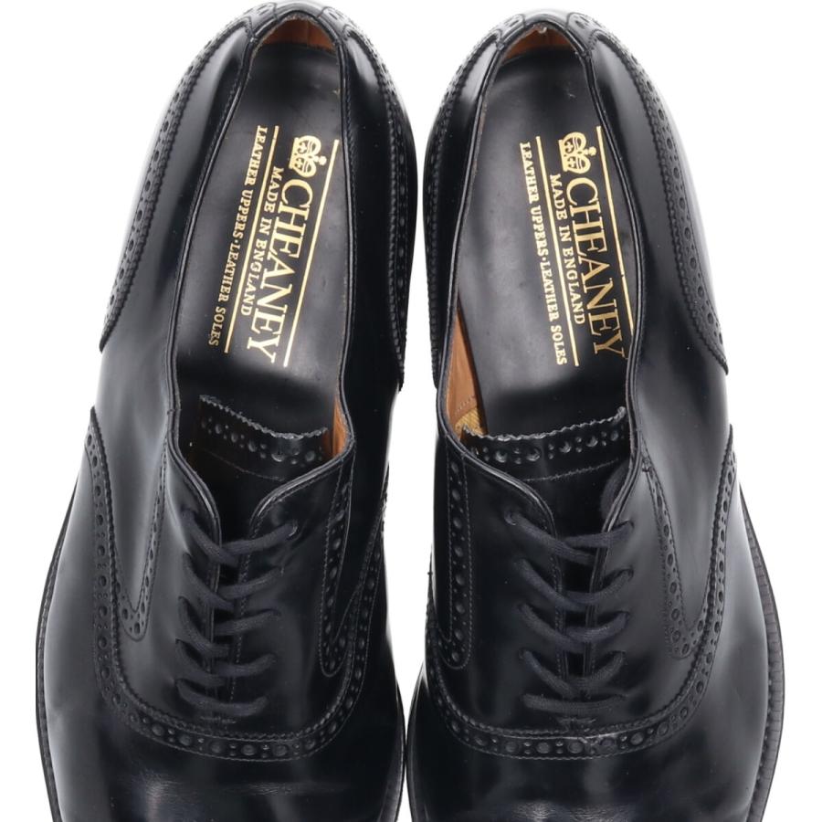古着 チーニー CHEANEY ストレートチップシューズ 英国製 UK9 メンズ  