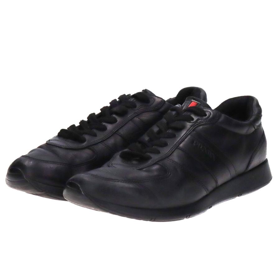 PRADA レザーシューズ PRADA（プラダ） 古着 PRADA PRADA SPORT レザースニーカー 6.5 メンズ