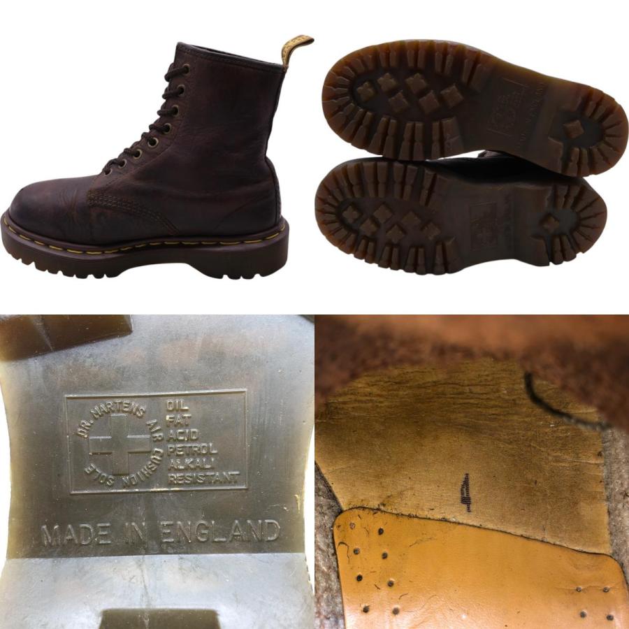 Dr.Martens 古着 ドクターマーチン 8ホールブーツ 英国製 4 レディース  